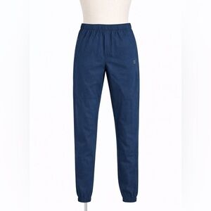 Layer 8 Men's Navy Joggers Small NWOT Heathered Blue drawstring waist quick dry